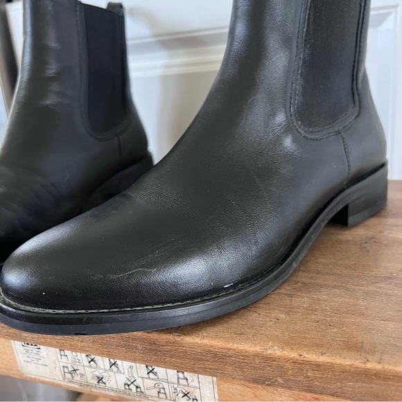 Thursday Boot Co Women's Black Leather Handmade Duchess Chelsea Boots Size 8 - Picture 9 of 9